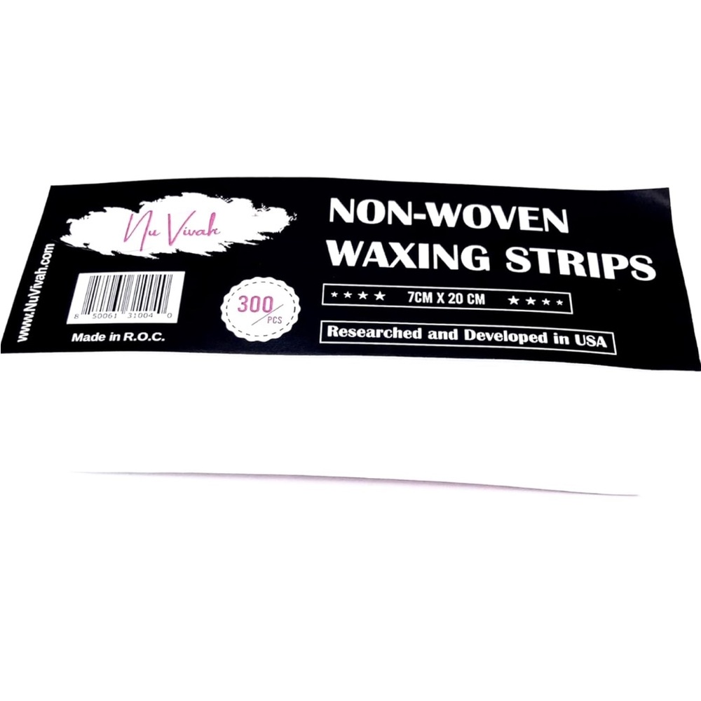 Non-Woven Hair Removing Waxing Strips Large (2.76 x 7.88 Inches) 300 Pack